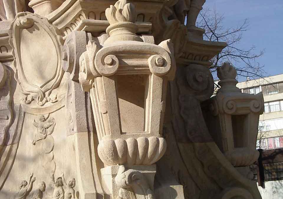 Gödöllő, Mária oszlop szoborcsoport restaurálása